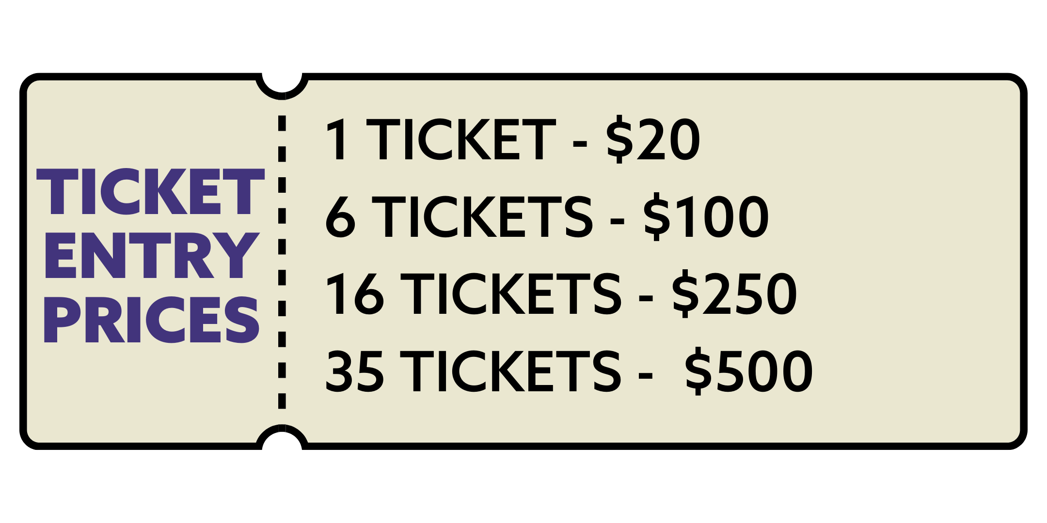 Ticket Entry Prices