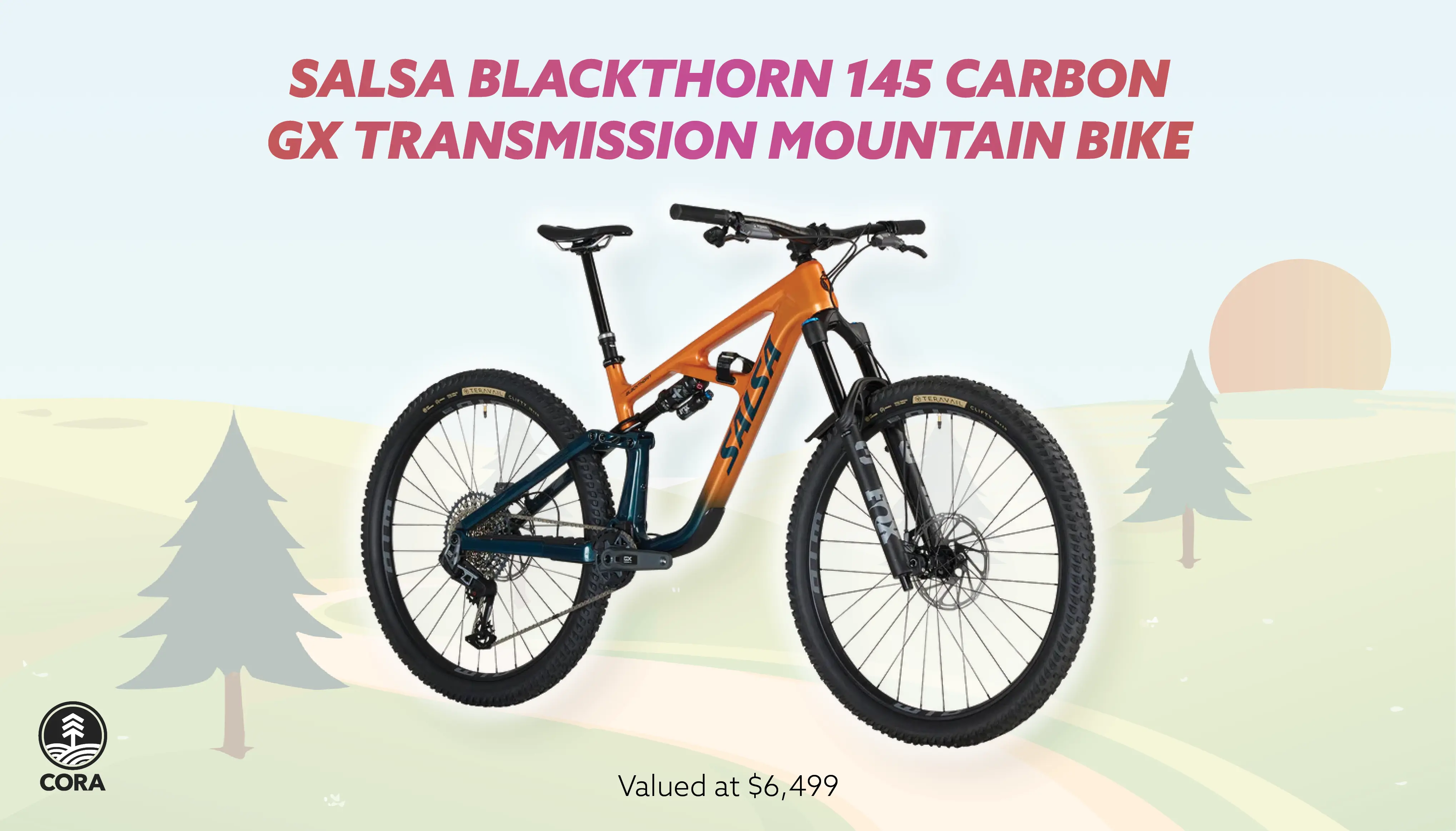 Support Local Trails and Win a Salsa Blackthorn 145 Carbon GX Transmission Mountain Bike