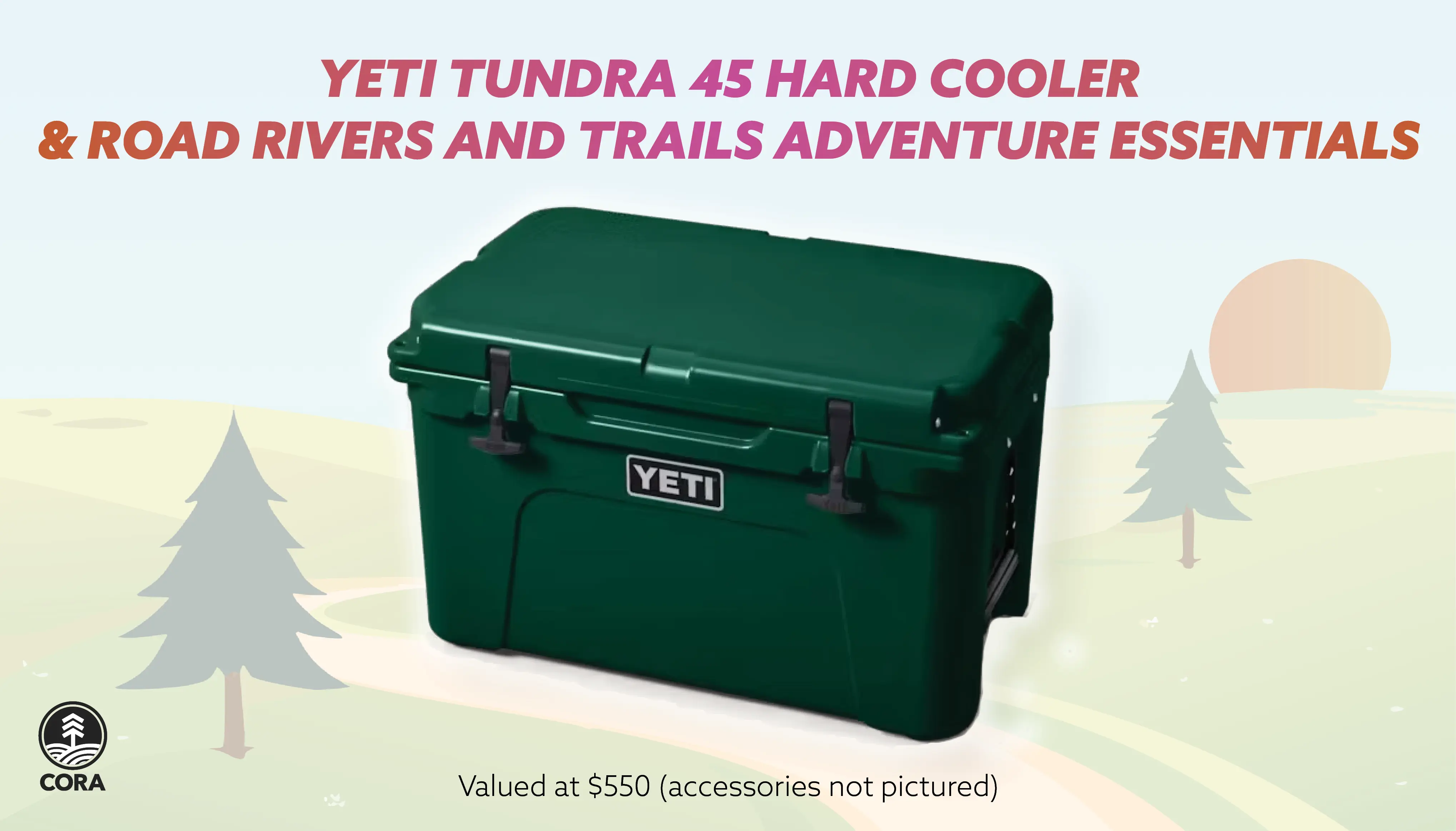 Support Local Trails and Win a Yeti Tundra 45 Hard Cooler