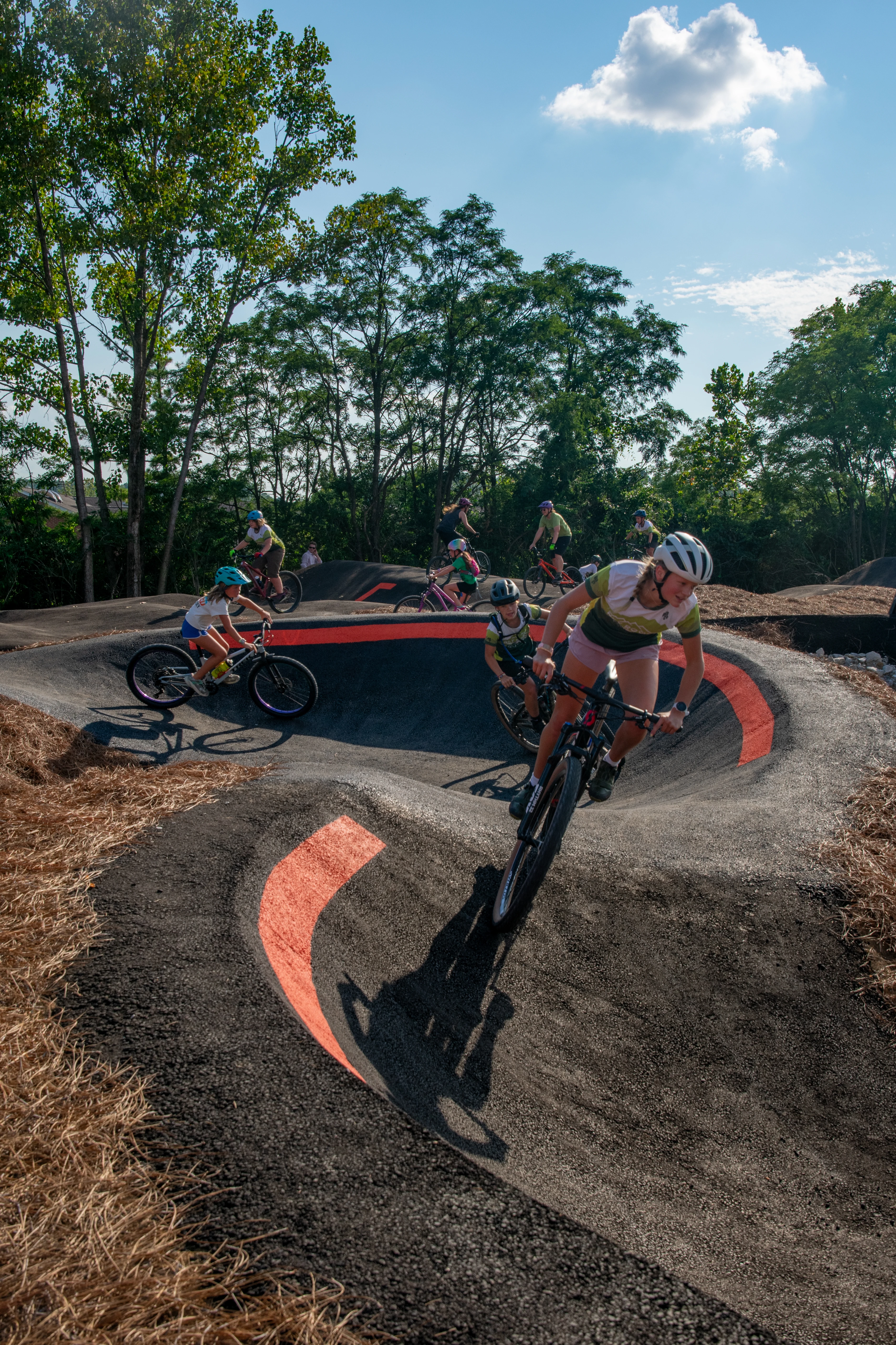 The Flow at Eons Adventure Park Kids on Bikes